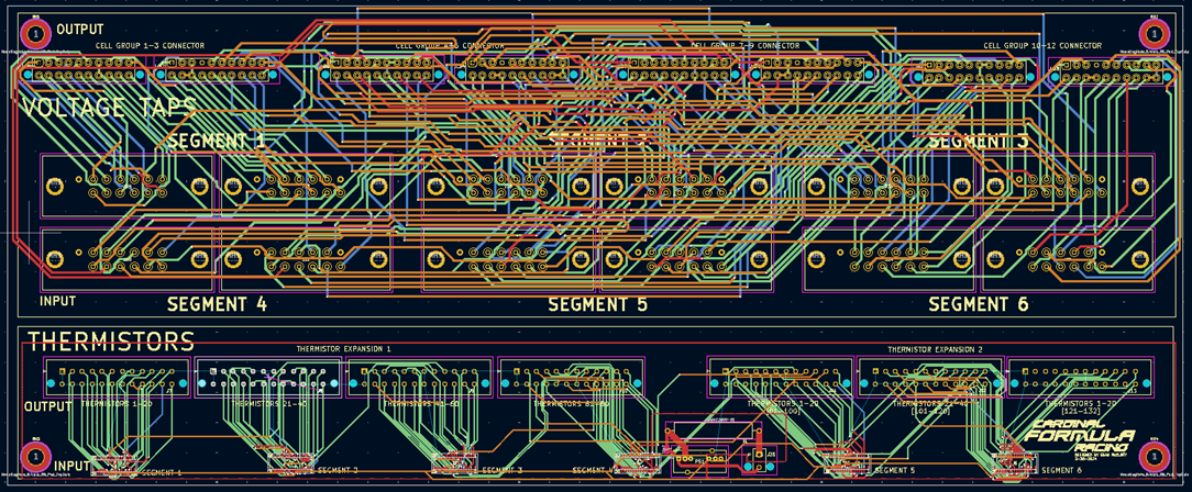 layout of isolation board