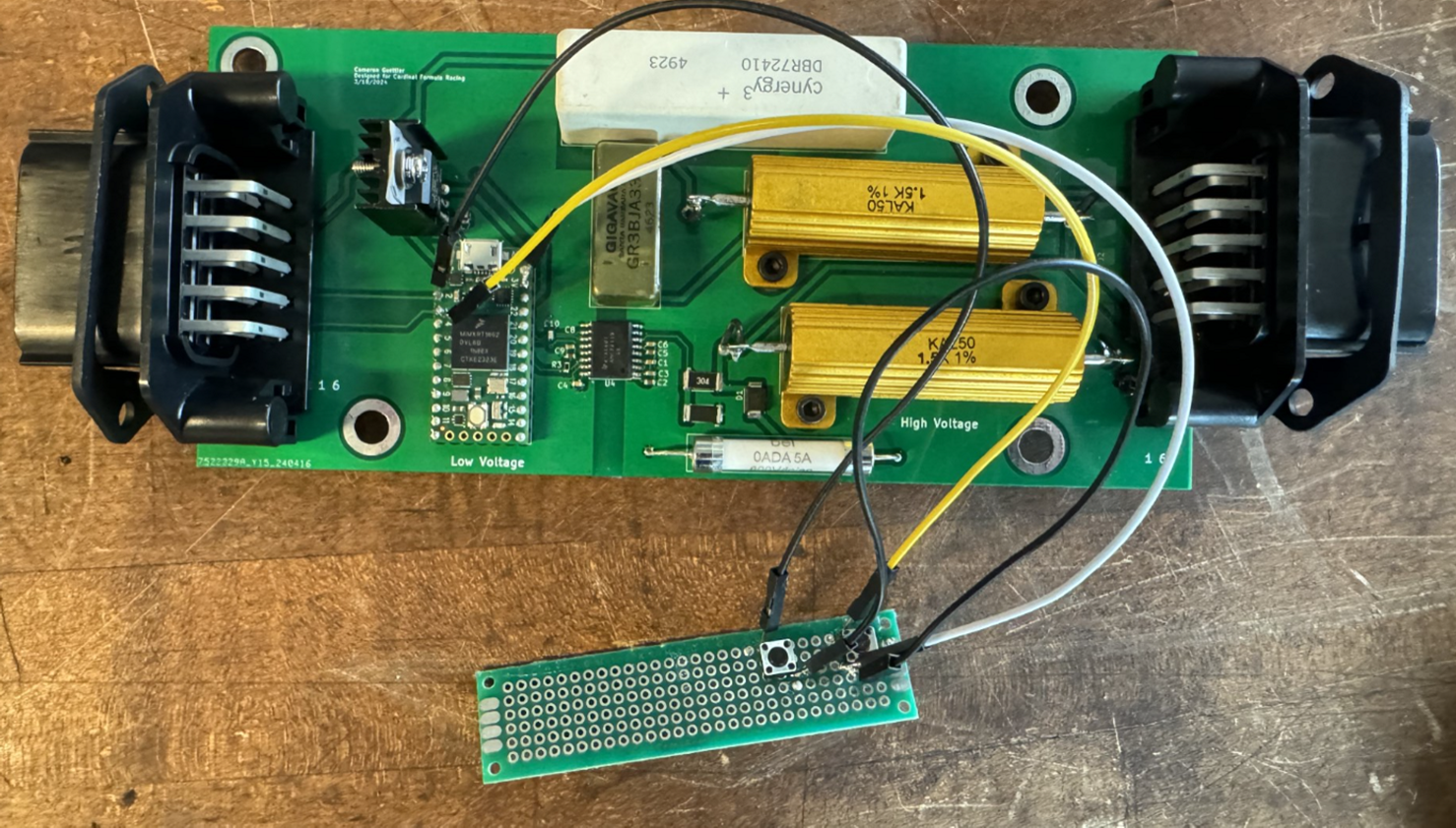 precharge board completed prototype